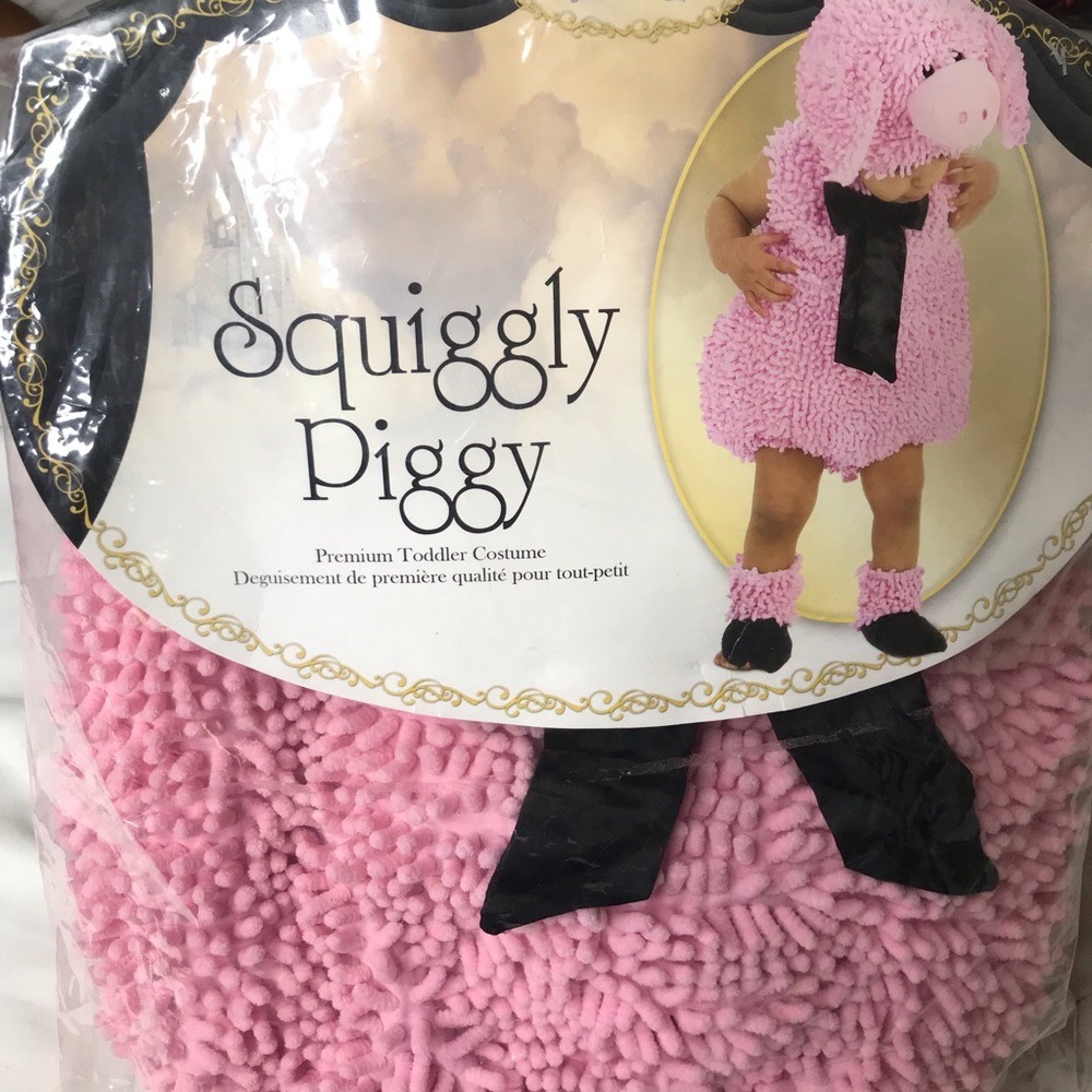 Squiggly piggy toddler Halloween costume